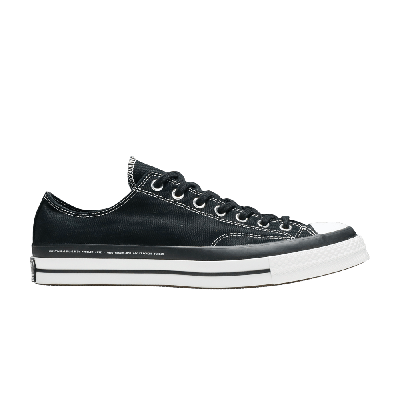 Pre-owned Converse Fragment Design X Moncler X Chuck 70 Low 'black'