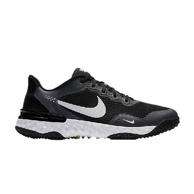 Pre-owned Nike Alpha Huarache Elite 3 Turf 'black Iron Grey'