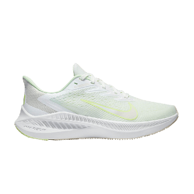 Pre-owned Nike Wmns Zoom Winflo 7 'barely Volt' In Green