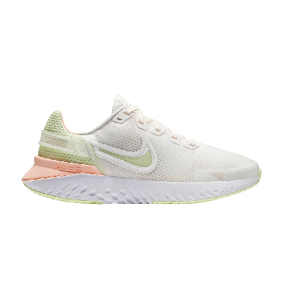 Pre-owned Nike Wmns Legend React 3 'barely Volt' In White