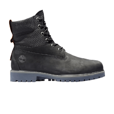 Pre-owned Timberland 6 Inch Treadlight Waterproof Rebotl 'black'