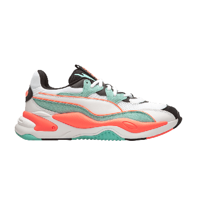 Pre-owned Puma Rs-2k Futura 'white Aruba Blue'