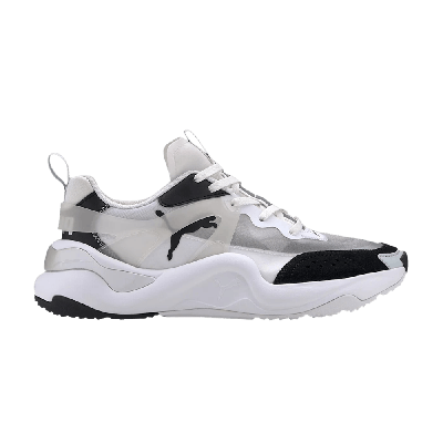 Pre-owned Puma Wmns Rise 'black White'