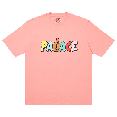 Pre-owned Palace Shitfaced Shaka T-shirt 'pink'