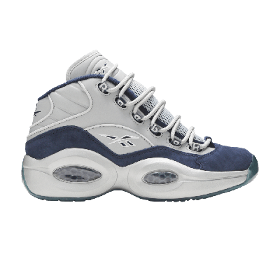 Pre-owned Reebok Question Mid 'dallas Cowboys' In Blue