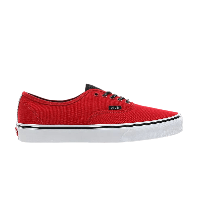 Pre-owned Vans Authentic 'otw Webbing - Red'
