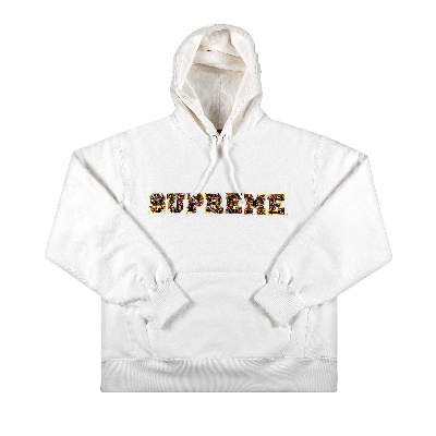 Pre-owned Supreme Jewels Hooded Sweatshirt 'white'