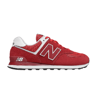 Pre-owned New Balance 574 'crimson Red'