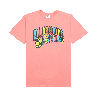 Pre-owned Billionaire Boys Club Off Registration Tee 'strawberry Ice' In Pink