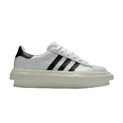 Pre-owned Adidas Originals Ivy Park X Superstar Platform 'cloud White'