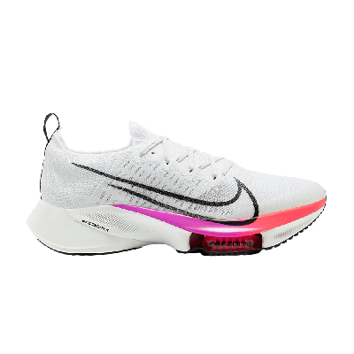 Pre-owned Nike Air Zoom Tempo Next% Flyknit 'white Hyper Violet'