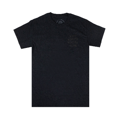 Pre-owned Anti Social Social Club Dramatic Kkoch Short-sleeve T-shirt 'black'