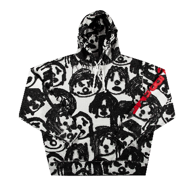 Pre-owned Supreme X Yohji Yamamoto Hooded Sweatshirt 'white'