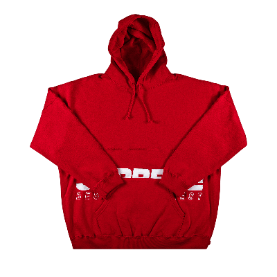 Pre-owned Supreme Best Of The Best Hooded Sweatshirt 'red'