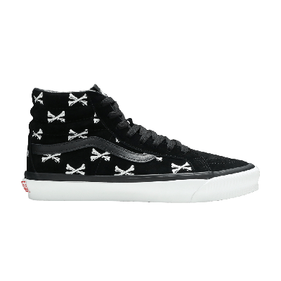 Pre-owned Vans Wtaps X Og Sk8-hi Lx 'black'