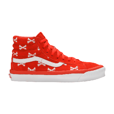 Pre-owned Vans Wtaps X Og Sk8-hi Lx 'orange'