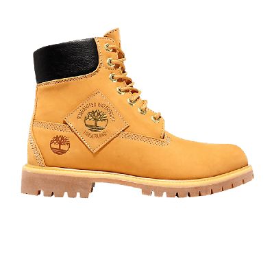 Pre-owned Timberland 6 Inch Premium Shearling Boot 'wheat' In Tan