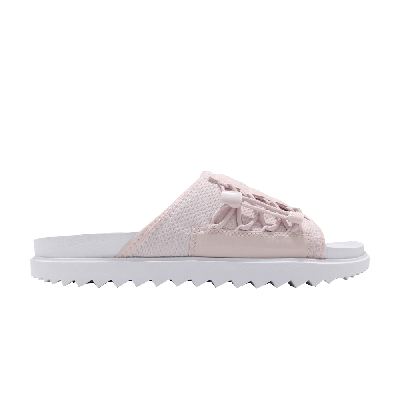 Pre-owned Nike Wmns Asuna Slide 'barely Rose' In White