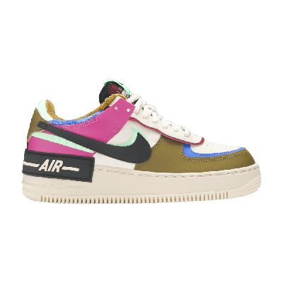 Pre-owned Nike Wmns Air Force 1 Shadow Se 'cactus Flower' In Green
