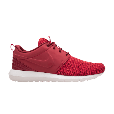 Pre-owned Nike Roshe Nm Flyknit Premium 'gym Red'