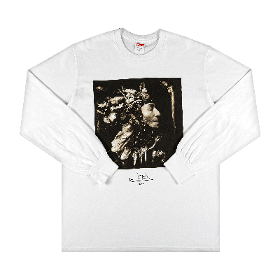 Pre-owned Supreme X Joel-peter Witkin Harvest Long-sleeve Tee 'white'