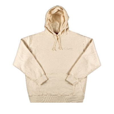 Pre-owned Supreme X Smurfs Hooded Sweatshirt 'natural' In Tan