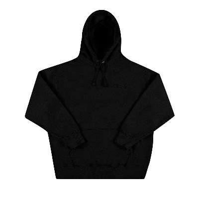 Pre-owned Supreme X Smurfs Hooded Sweatshirt 'black'
