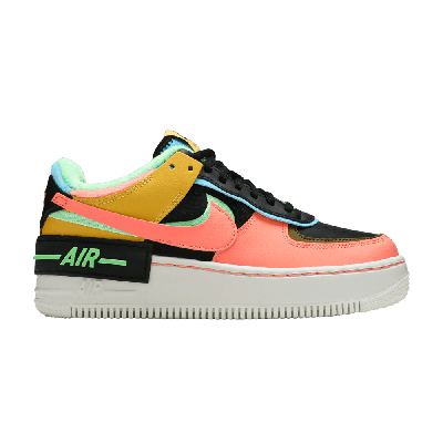 Pre-owned Nike Wmns Air Force 1 Shadow Se 'solar Flare Atomic Pink' In Multi-color