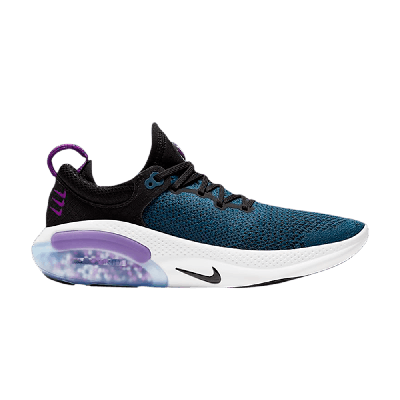 Pre-owned Nike Wmns Joyride Run Flyknit 'black Valerian Blue'