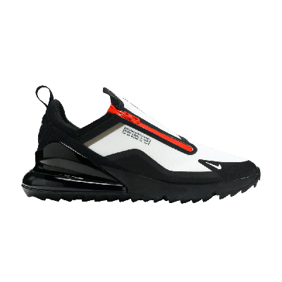 Pre-owned Nike Air Max 270 Shield Golf 'black Team Orange' In White