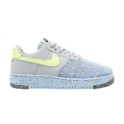 Pre-owned Nike Wmns Air Force 1 Low Crater 'pure Platinum' In Blue