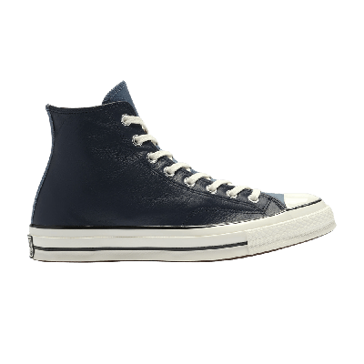 Pre-owned Converse Chuck 70 Leather High 'colorblock - Obsidian Blue'
