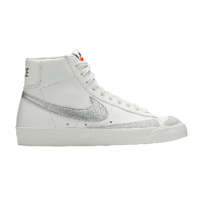 Pre-owned Nike Wmns Blazer Mid '77 'white Silver Metallic'
