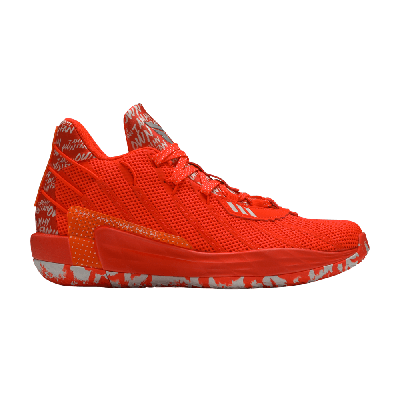 Pre-owned Adidas Originals Dame 7 'i Am My Own Fan - Solar Red' In Orange