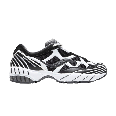 Pre-owned Saucony White Mountaineering X Grid Web 'black White'
