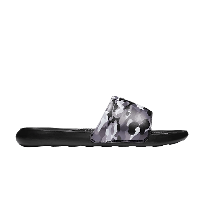 Pre-owned Nike Victori One Printed Slide 'camo - Black Grey'