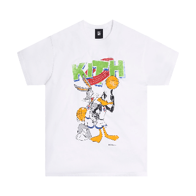 Pre-owned Kith X Looney Tunes Jam Vintage Tee 'white'