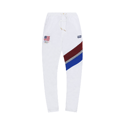 Pre-owned Kith Usa Track Pant 'white'