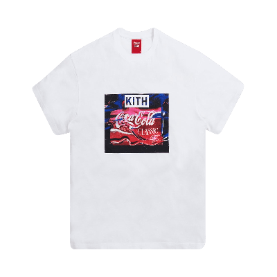Pre-owned Kith X Coca-cola Water Vintage Tee 'white'