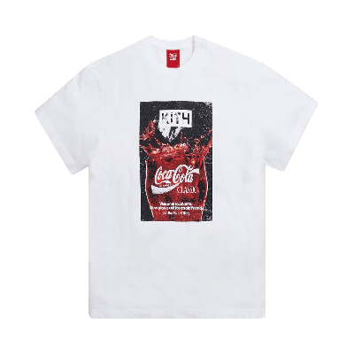 Pre-owned Kith X Coca-cola Splash Vintage Tee 'white'