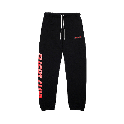 Pre-owned Flight Club Oversized Logo Sweatpants 'black'