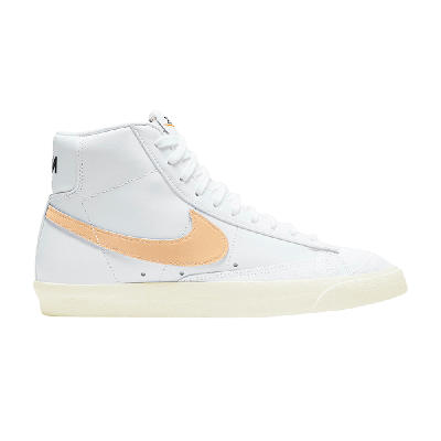 Pre-owned Nike Wmns Blazer '77 Vintage Mid 'hyper Crimson' In White