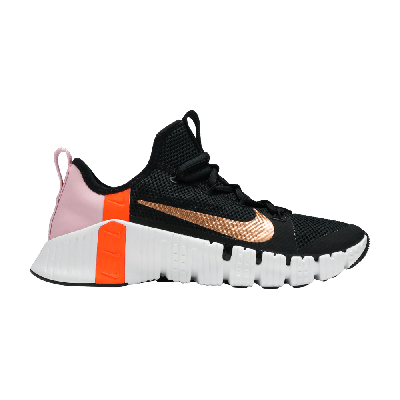 Pre-owned Nike Wmns Free Metcon 3 'black Metallic Copper'