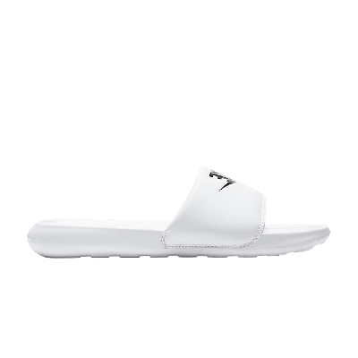 Pre-owned Nike Wmns Victori One Slide 'white Black' | ModeSens