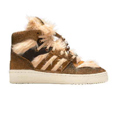 Pre-owned Adidas Originals Star Wars X Rivalry Hi 'chewbacca' In Brown