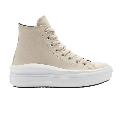 Pre-owned Converse Wmns Chuck Taylor All Star High Move 'diamond Metal - Silt Red' In Pink