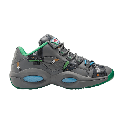 Pre-owned Reebok Bbc Ice Cream X Question Low 'beepers & Butts' In Grey