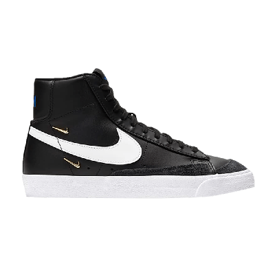 Pre-owned Nike Wmns Blazer Mid '77 Se 'sisterhood - Black Metallic Gold'