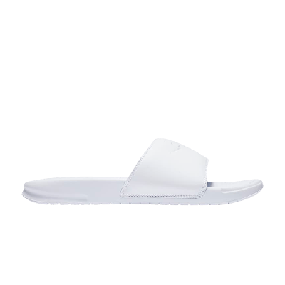 Nike Women's Benassi Jdi Slides In White