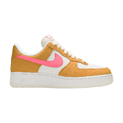 Pre-owned Nike Wmns Air Force 1 '07 'twine Electric Orange' In Brown